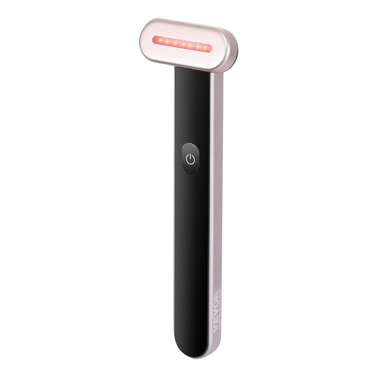 Professional 3-in-1 LED Red Light Therapy Wand for Face and Neck with Heating and Vibrating Massage Features, Portable Beauty Device